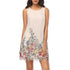 Summer Floral Short Dress Loose Sleeveless Sundress - menochic